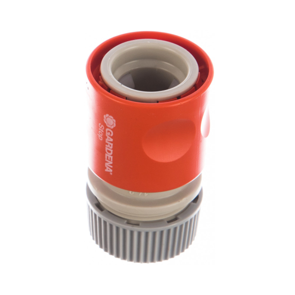 Коннектор с автостопом Gardena 1/2"     02913-29.000.00