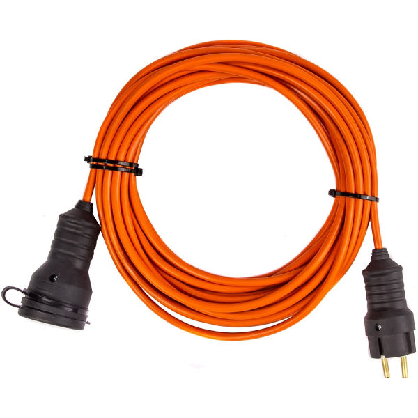 Удлинитель USE ПВС 4000 Вт 10м с заземлением   USE303-006