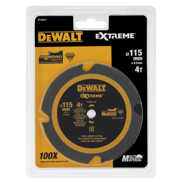 Диск п/п DEWALT DT 20421   115*9,5*4