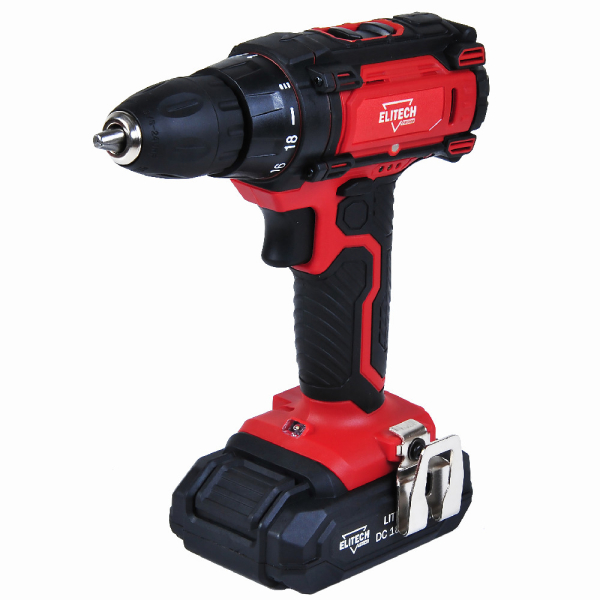Дрель аккумуляторная ELITECH ДА 18СЛ2 Промо ( E2201.010.01)