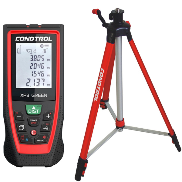 Измеритель длины CONDTROL XP 3 Green (1-4-107) + штатив CONDTROL H130 (2-17-032)