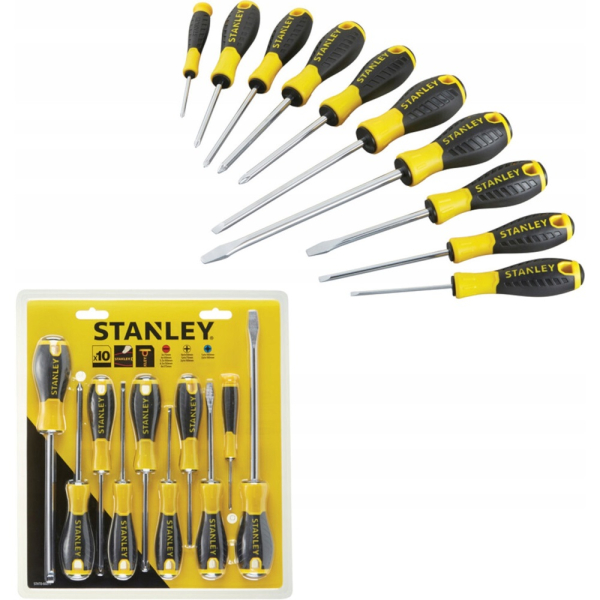 Набор отверток STANLEY ESSENTIAL 8шт.    STHT0-60210