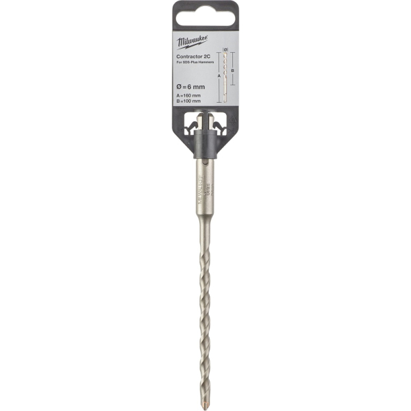 Бур  Milwaukee SDS+ CONTRACTOR  6х160мм