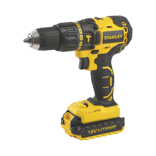 Дрель аккумуляторная STANLEY SBH 20 D2K