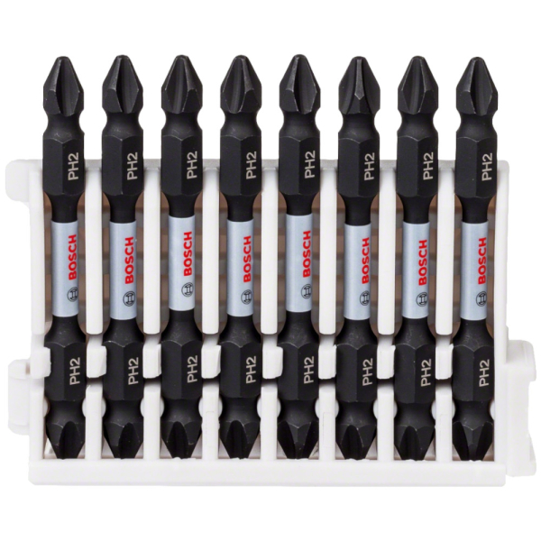 Набор бит BOSCH из 8 штук PH2 65мм   2.608.522.337