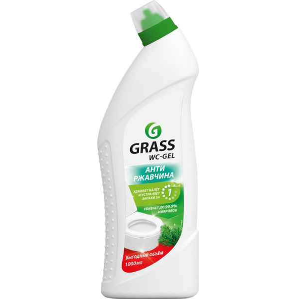Средство чистящее для сантехники GRASS WC-GEL 1000 мл   125437