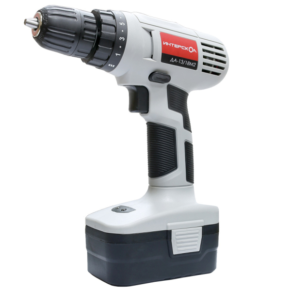 Дрель аккумуляторная Интерскол ДА-13/18 М2