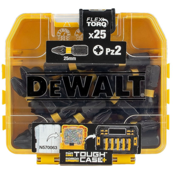 Набор бит DEWALT DT 70556T из 25 штук в кейсе