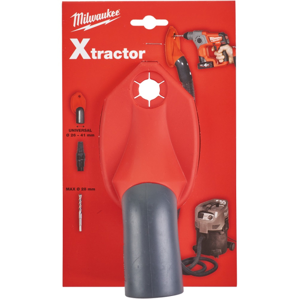 Насадка Milwaukee Xtractor для пылеудаления для буров 28мм