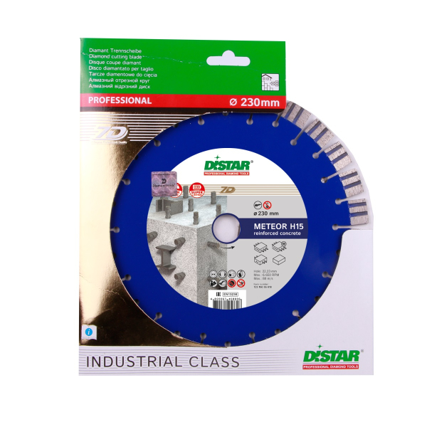 Диск алмазный DISTAR Meteor H15 1A1RSS/C3-W 230*2,6*22,2