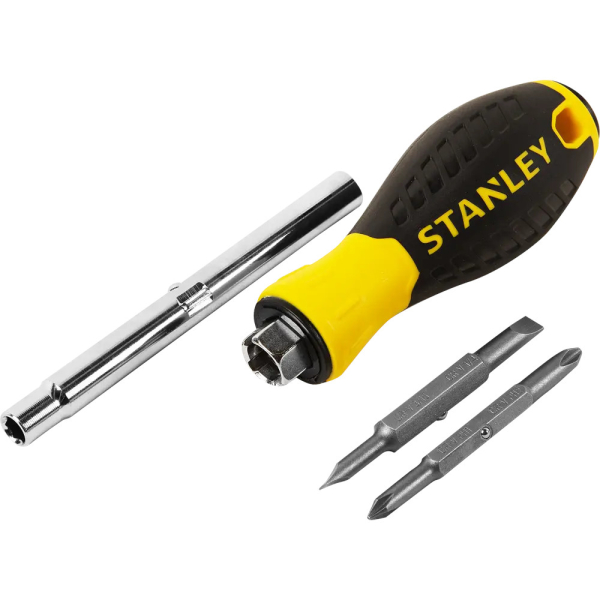 Отвертка STANLEY ''6 WAY'' со сменными вставками ''6 в 1''   0-68-012