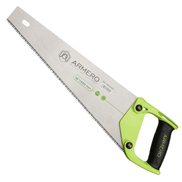 Ножовка ARMERO по дереву 400мм, крупный зуб     A534/401