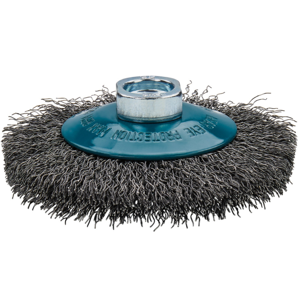 Щетка Makita 100 мм коническая витая для УШМ   D-39827