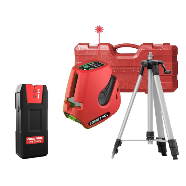 Лазерный уровень CONDTROL NEO G 220 set  + сканер проводки Drill Check   1-2-186