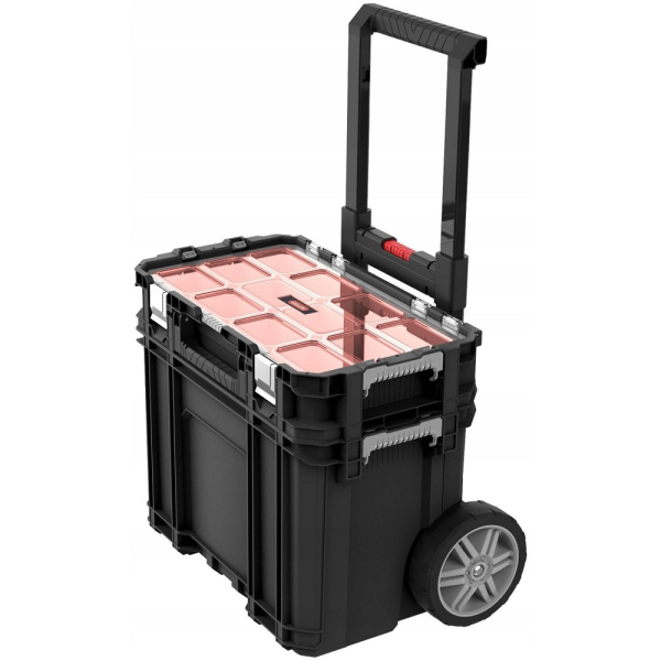 Ящик-тележка для инструментов KETER Connect cart+Organizer 17205661