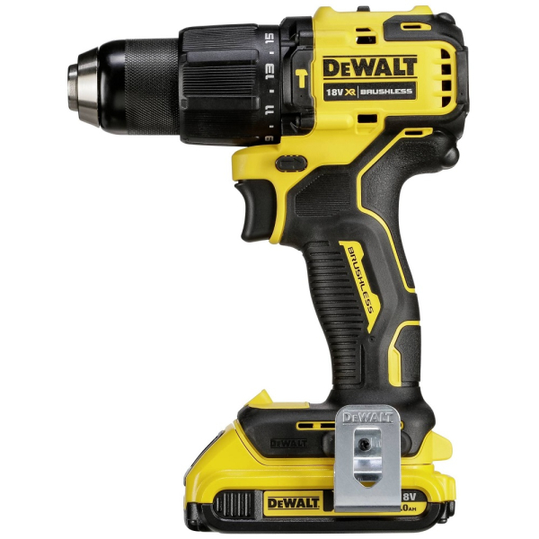 Дрель аккумуляторная DEWALT  DCD 709 D2T  18v 2.0Ah Li-Ion