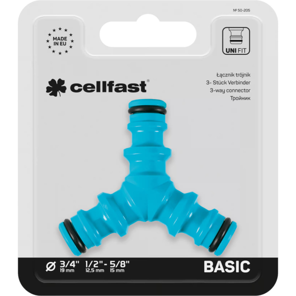 Тройник CELLFAST BASIC 1/2"