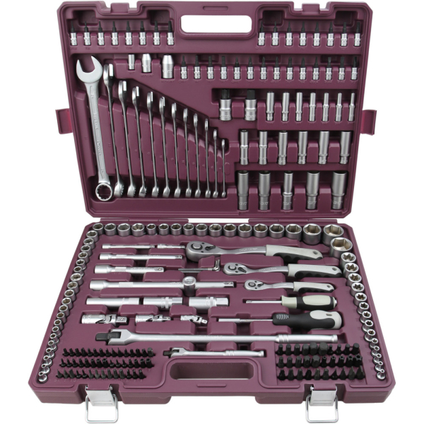 Набор инструмента универсальный THORVIK 1/4", 3/8", 1/2"DR, 217 предметов   TS217