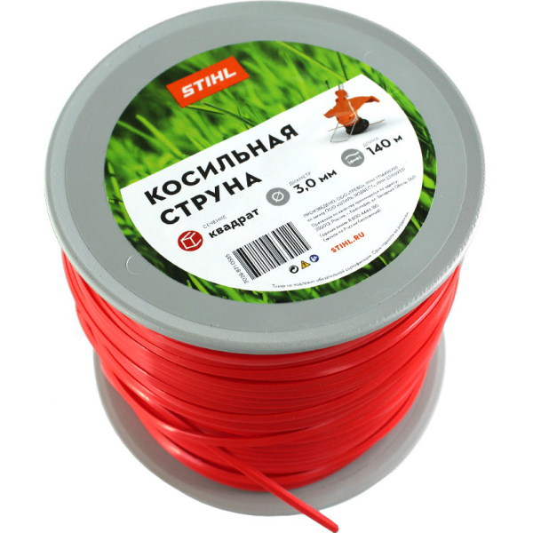 Леска STIHL 3,0*140 квадрат   7028-871-0585