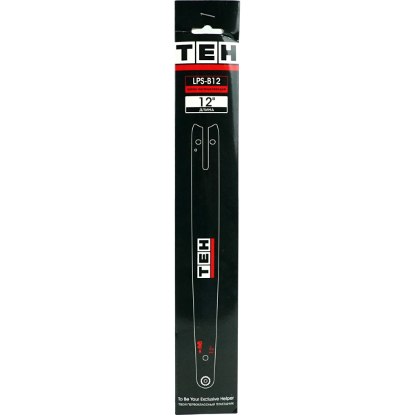 Шина 12" 1/4 - 1,1 - 62 для аккумуляторной цепной пилы TEH LPS-B12