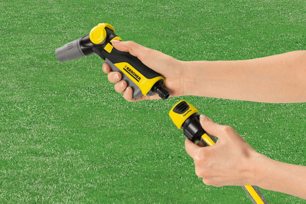 Коннектор Karcher универсальный с аквастопом Plus 2.645-194