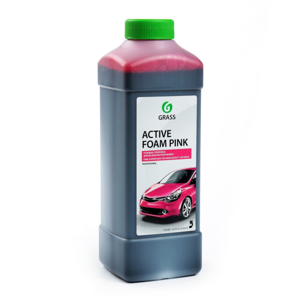 Моющее средство для бесконтактной мойки GRASS "Active Foam Pink" 1кг