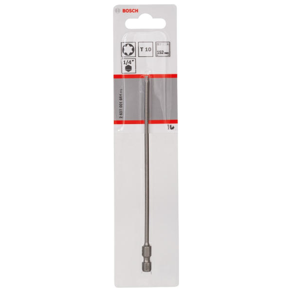 Насадка отверточная BOSCH TORX T10 XH 152 мм   2.607.001.664