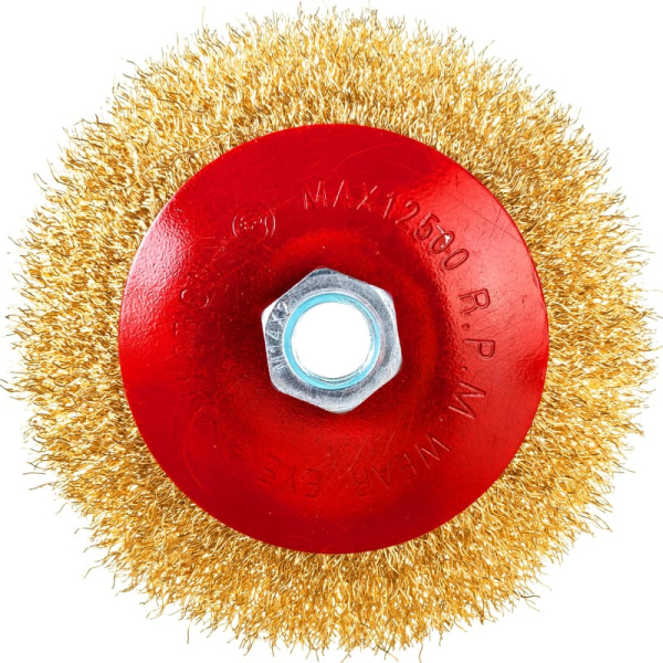 Щетка ELITECH тарельчатая витая для УШМ 115мм   1820.075200