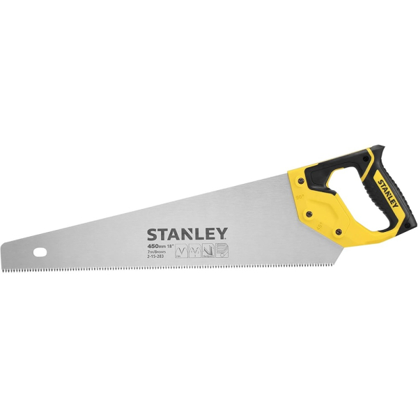 Ножовка STANLEY JET- CUT по дереву с закаленным зубом 7х450мм     2-15-283