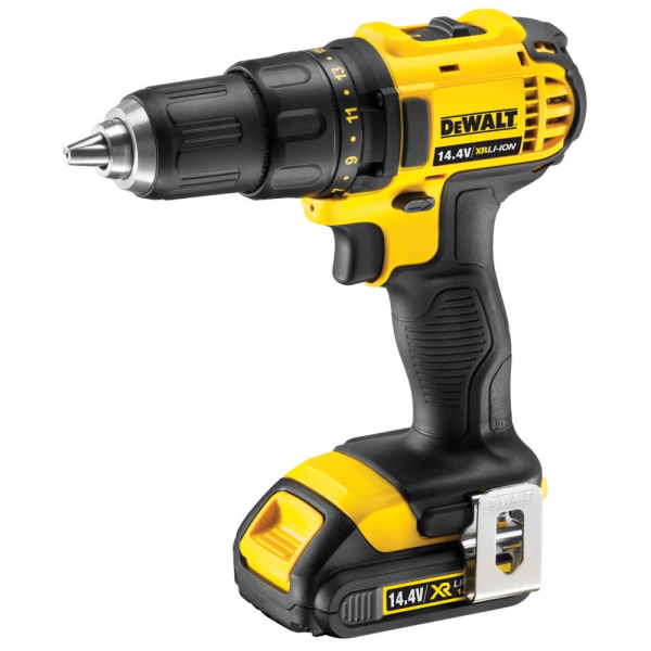 Дрель аккумуляторная DEWALT  DCD 730 C2P  14.4v 1.5Ah Li-Ion