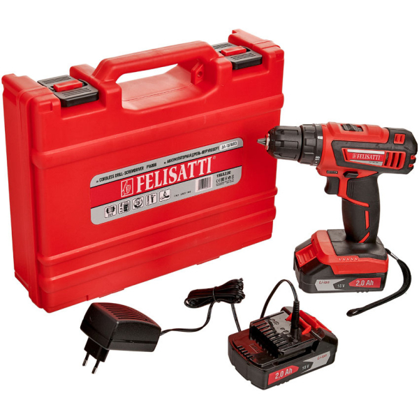 Дрель аккумуляторная FELISATTI ДА-13/18Л3