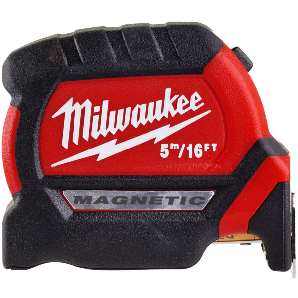 Рулетка Milwaukee PREMIUM магнитная MAGNETIC GEN III 5м*27мм 16фт