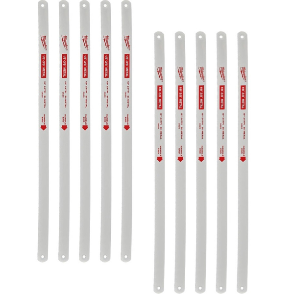 Пилочки Milwaukee для ножовок по металлу 300 мм 10шт