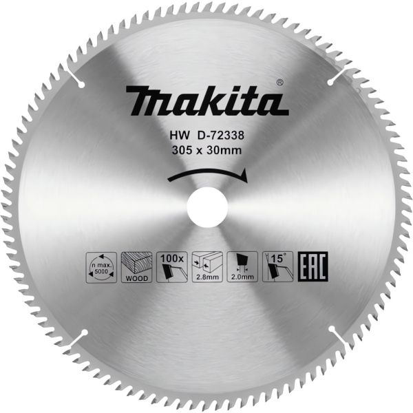 Диск п/п Makita 305*30*100   (D-72338)