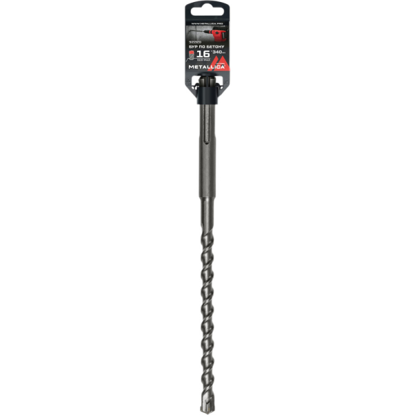 Бур по бетону SDS-max METALLICA Ultra 16 х340/200 мм   905920