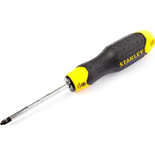 Отвертка STANLEY CUSHIONGRIP прямой шлиц 8x150мм     0-64-921