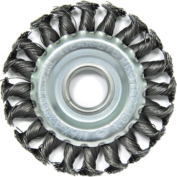 Щетка ELITECH плоская крученая для УШМ 100мм   1820.073300