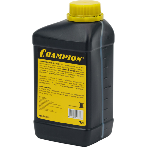 Масло CHAMPION для смазки цепи и шины 1 л     952824