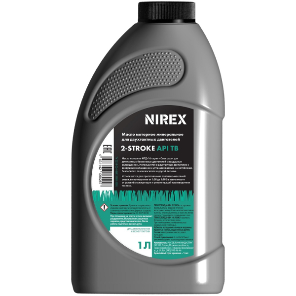 Масло NIREX 2-х тактное минеральное API TB 1 л     NRX-32291