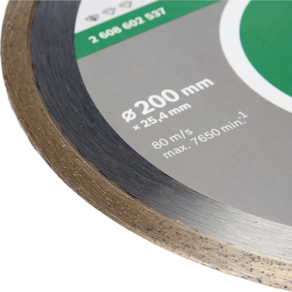 Диск алмазный BOSCH Standard for Ceramic 200*25.4 сплошной   2.608.602.537