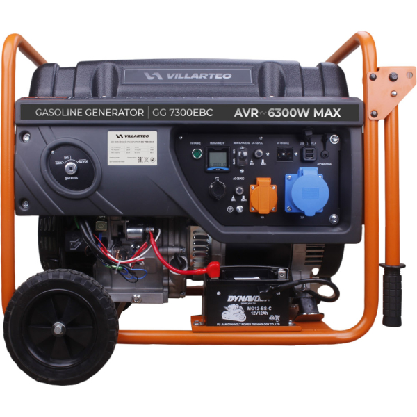 Электростанция VILLARTEC GG7300ЕВС бензиновая и блок автоматики