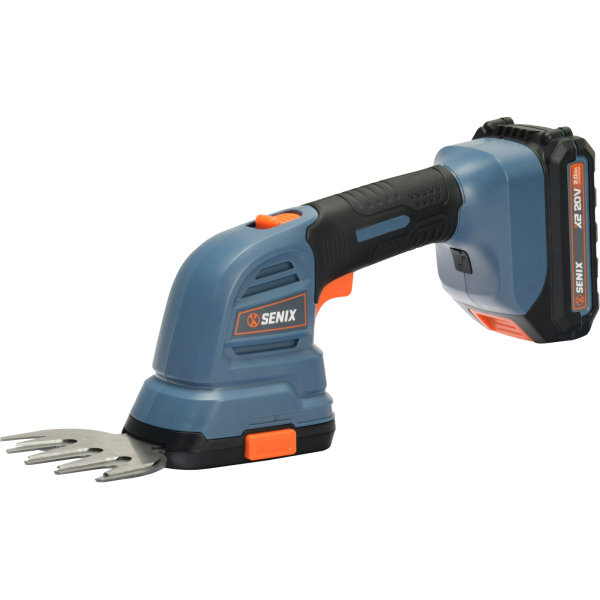 Ножницы-кусторез аккумуляторные SENIX GSX2-M-EU, 1акб, зу