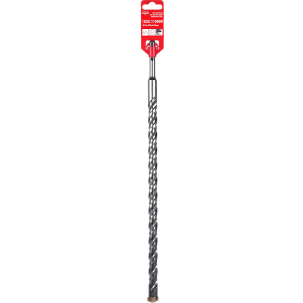 Квадробур ELITECH  SDS +  18*350*410 двойная спираль
