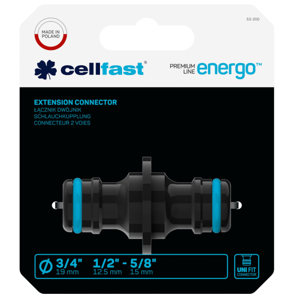 Двойник CELLFAST ERGOLINE 1/2"