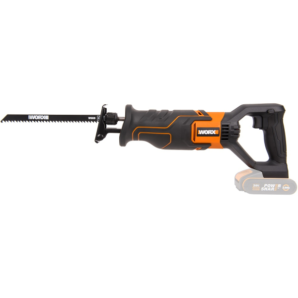 Пила сабельная аккумуляторная WORX WX500.9 без акк и з/у