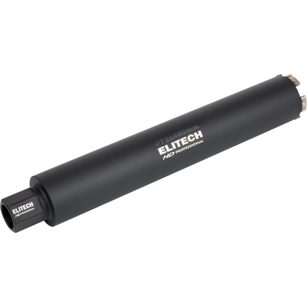 Коронка алмазная ELITECH 72*450 1/4" с охлаждением   1110.011600