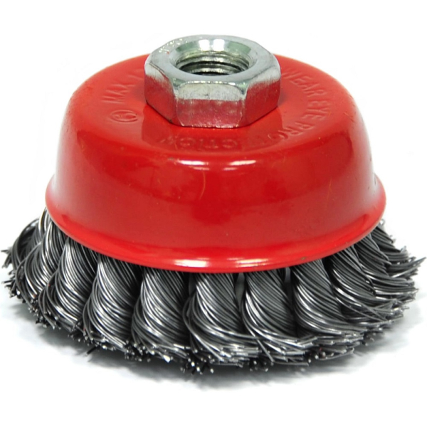 Щетка ELITECH чашечная крученая для УШМ 75мм   1820.074400