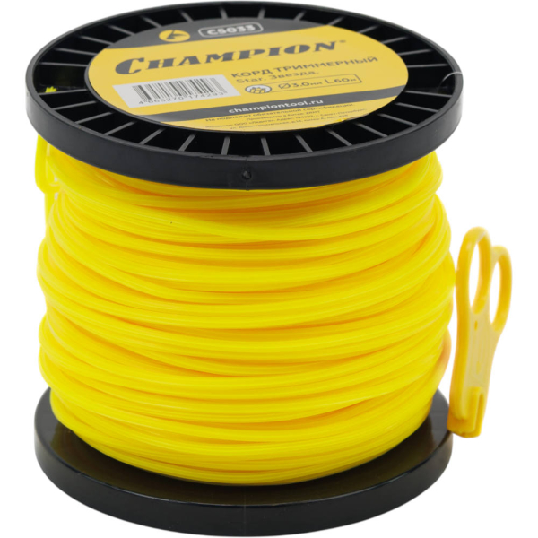 Леска CHAMPION Star 3,0*60 м (звезда)   C5033