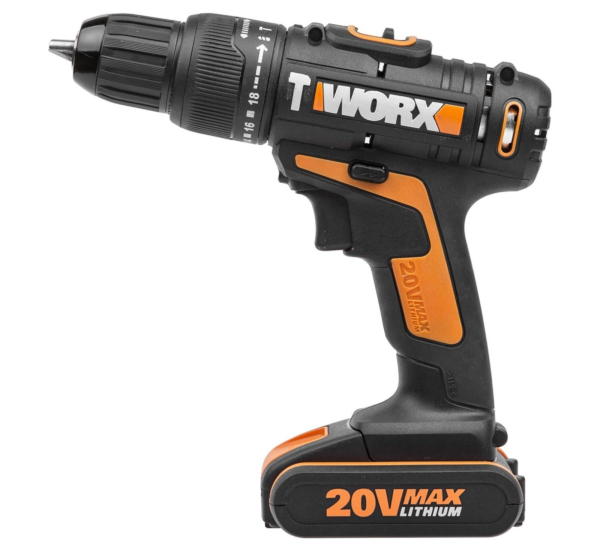 Дрель аккумуляторная WORX WX371.3  20V 1,5Ач сумка