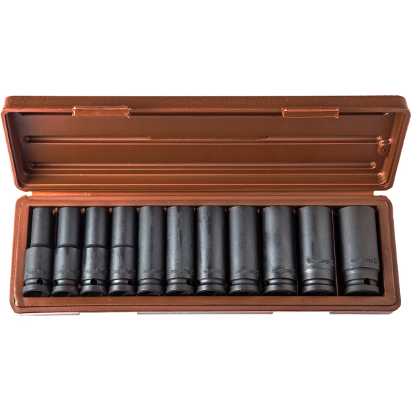 Набор торцевых головок OMBRA 1/2"DR, 10-24 мм, 11 предметов   912511